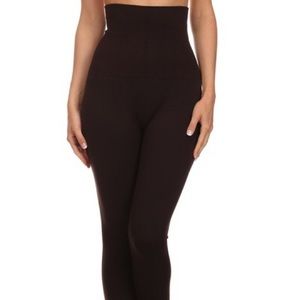 💕BRAND NEW💕 Compression Leggings - Coffee Brown